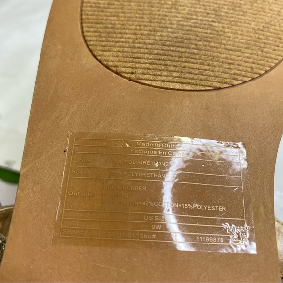 Torrid Rhinestone Flip Flop Style Sandals Sz 9W - Picture 6 of 7